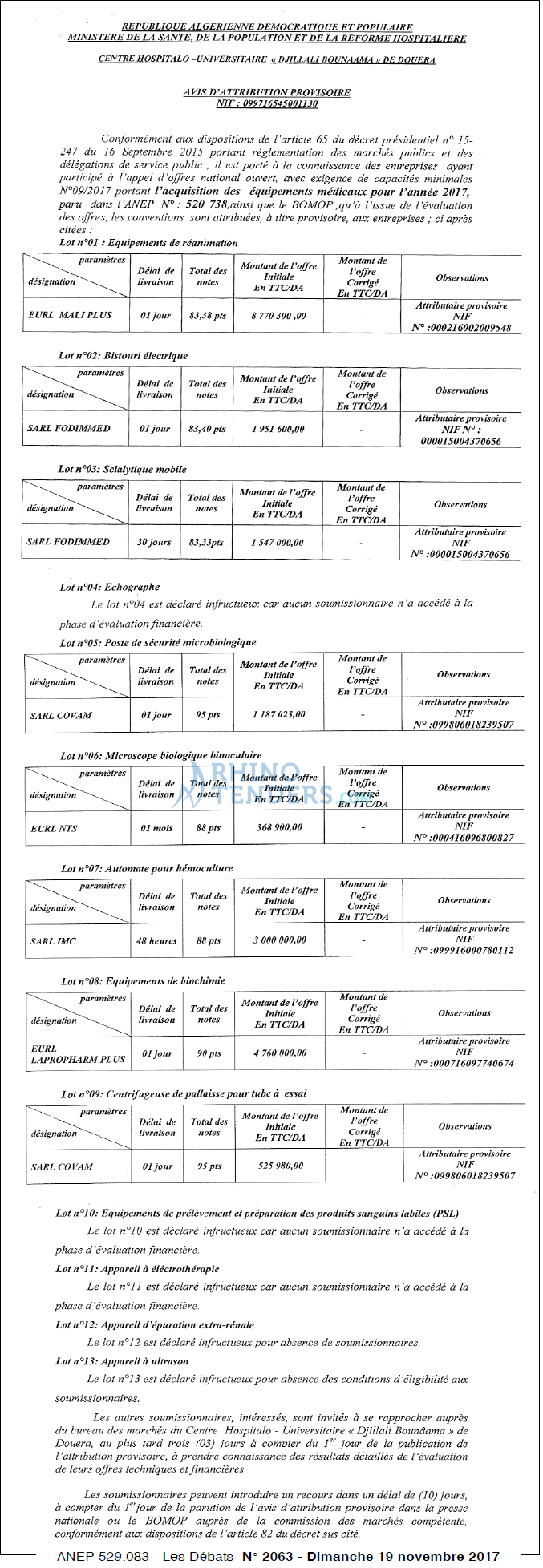 Les Debats