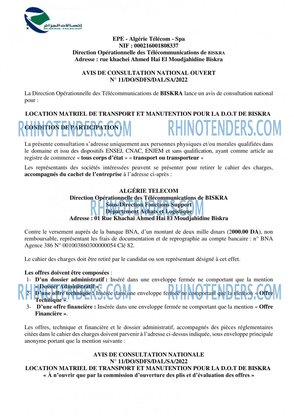 Algérie Télécom