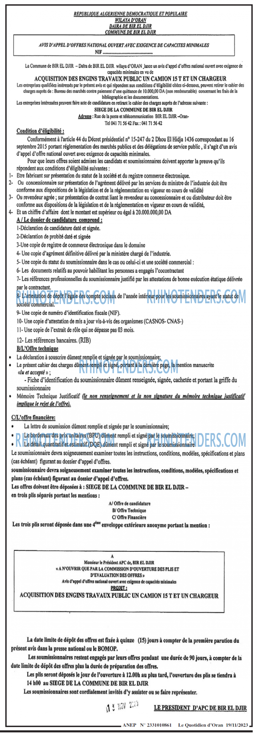 Le Quotidien d'Oran