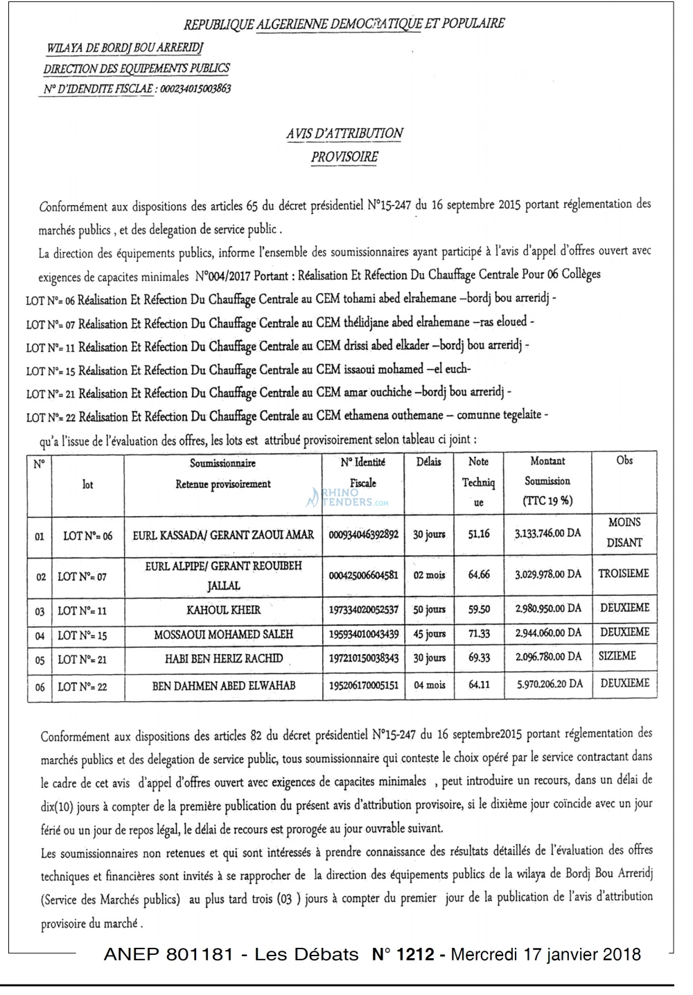 Les Debats