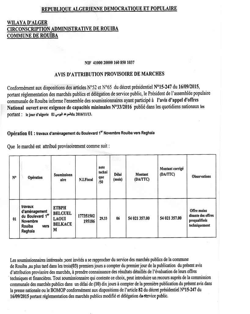 Le Jour d'Algérie