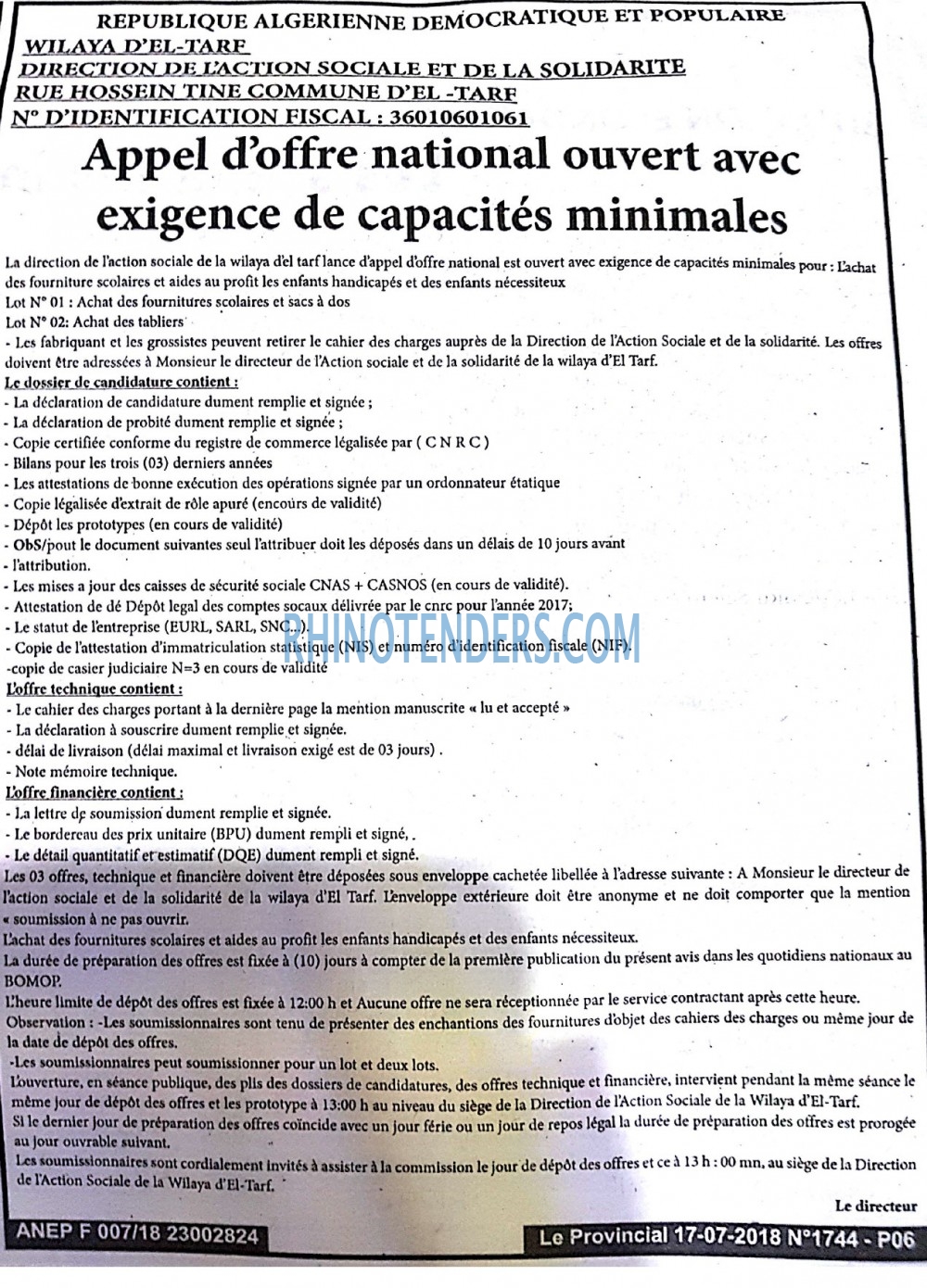 LE PROVINCIAL