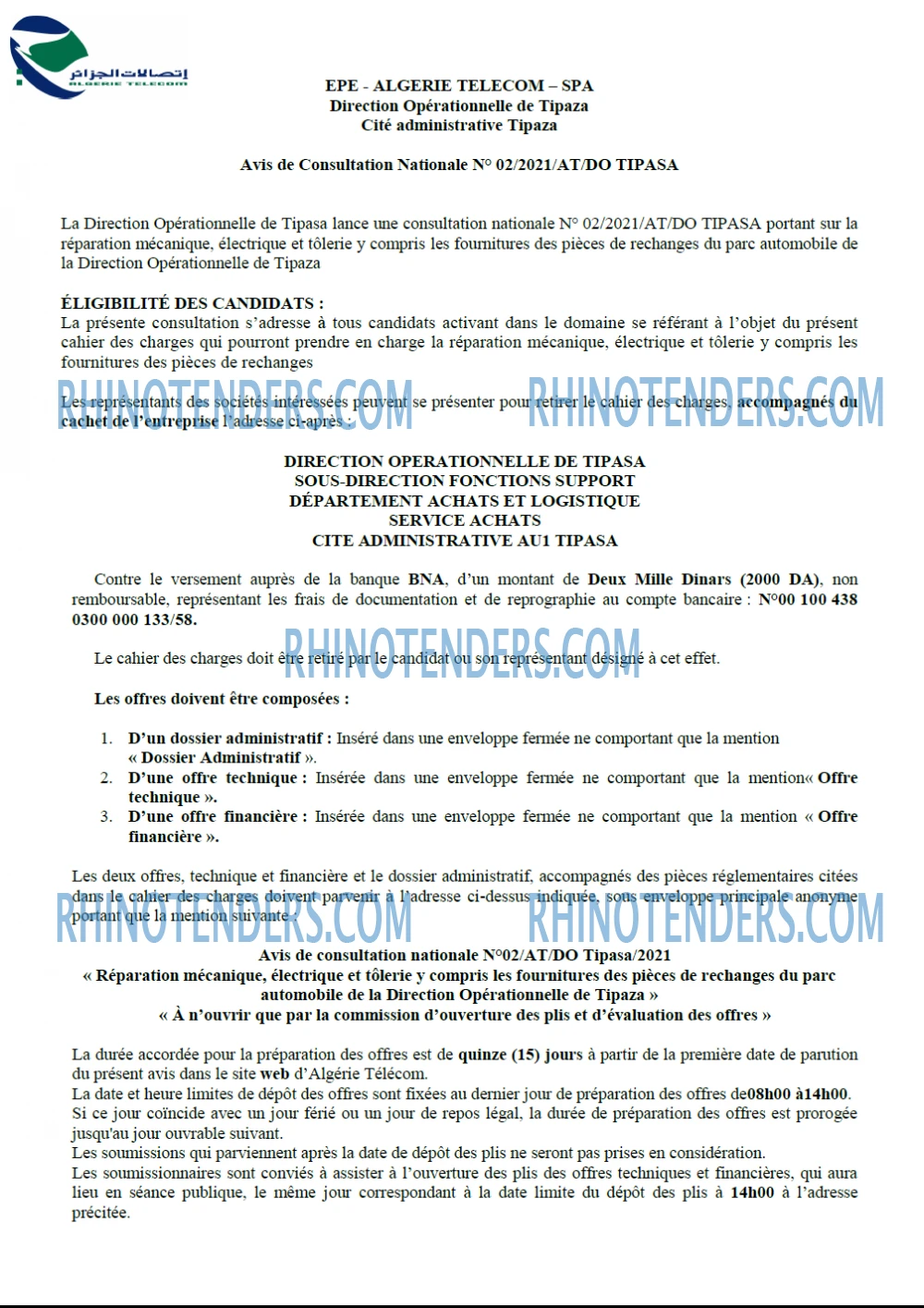 Algérie Télécom