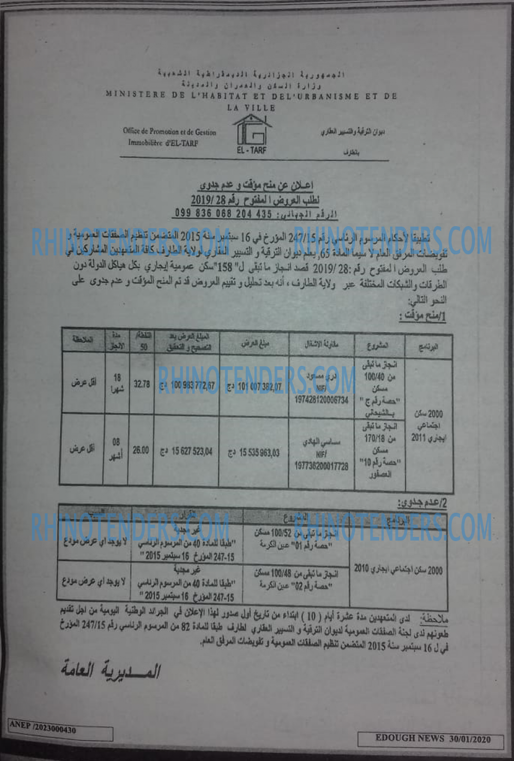 Edough News