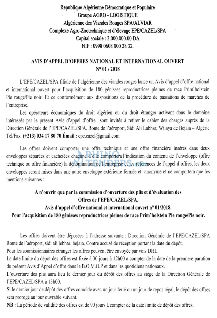 LE SOIR D'ALGERIE