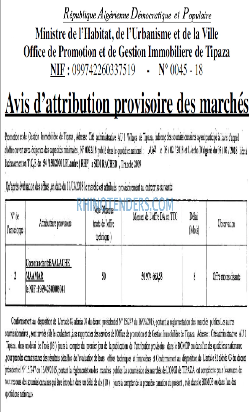 L'ECHO D'ALGERIE