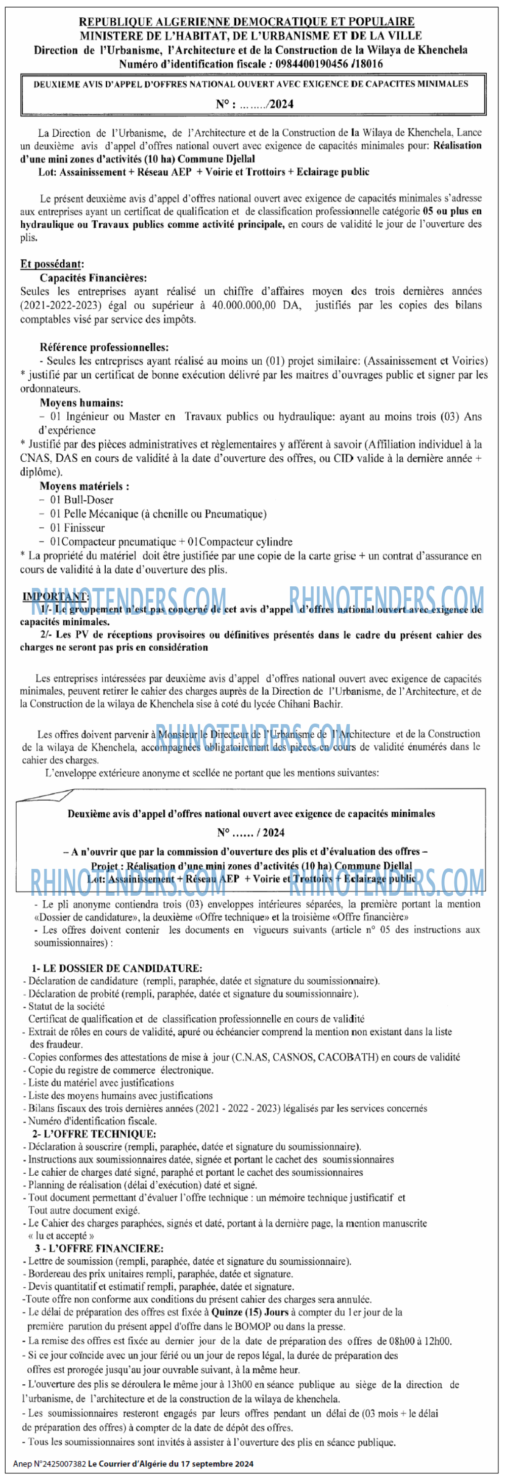 Le Courrier d'Algerie