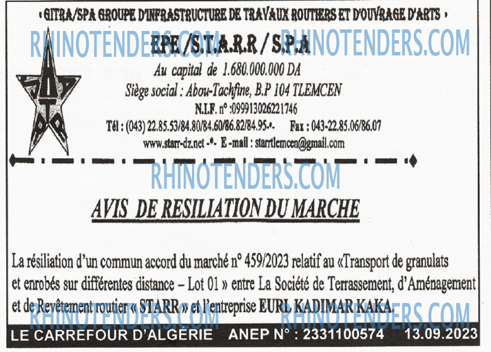 Le Carrefour d'Algérie