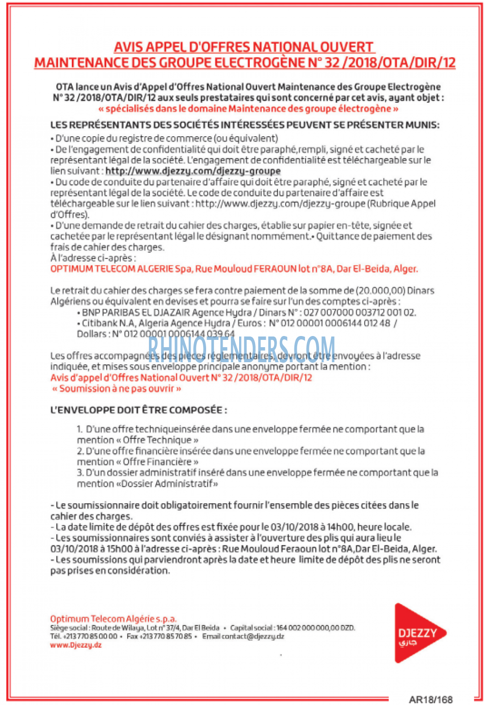 Optimum Telecom Algerie