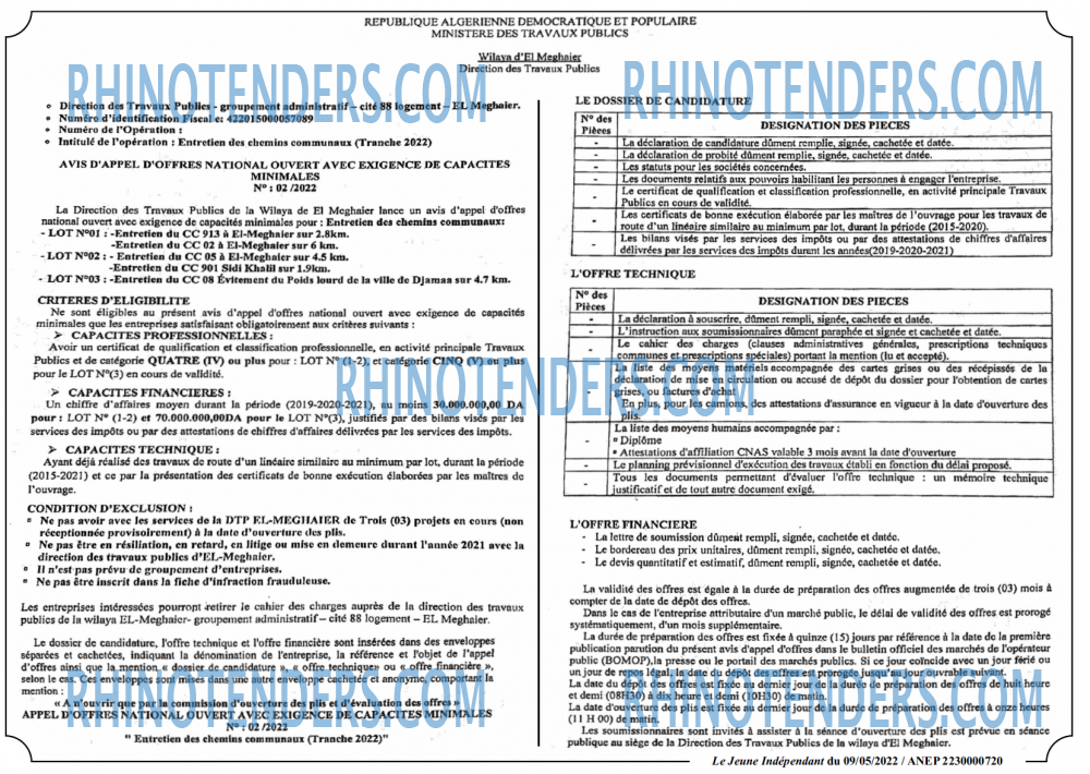 Jeune Independant