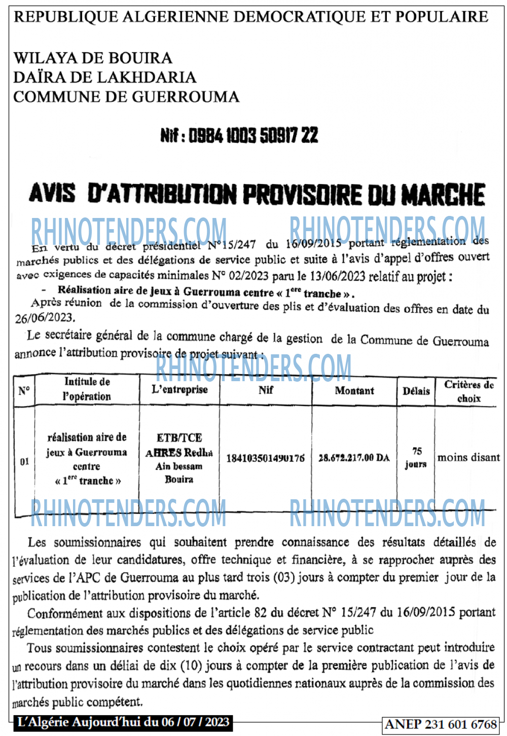 Aujourd'hui