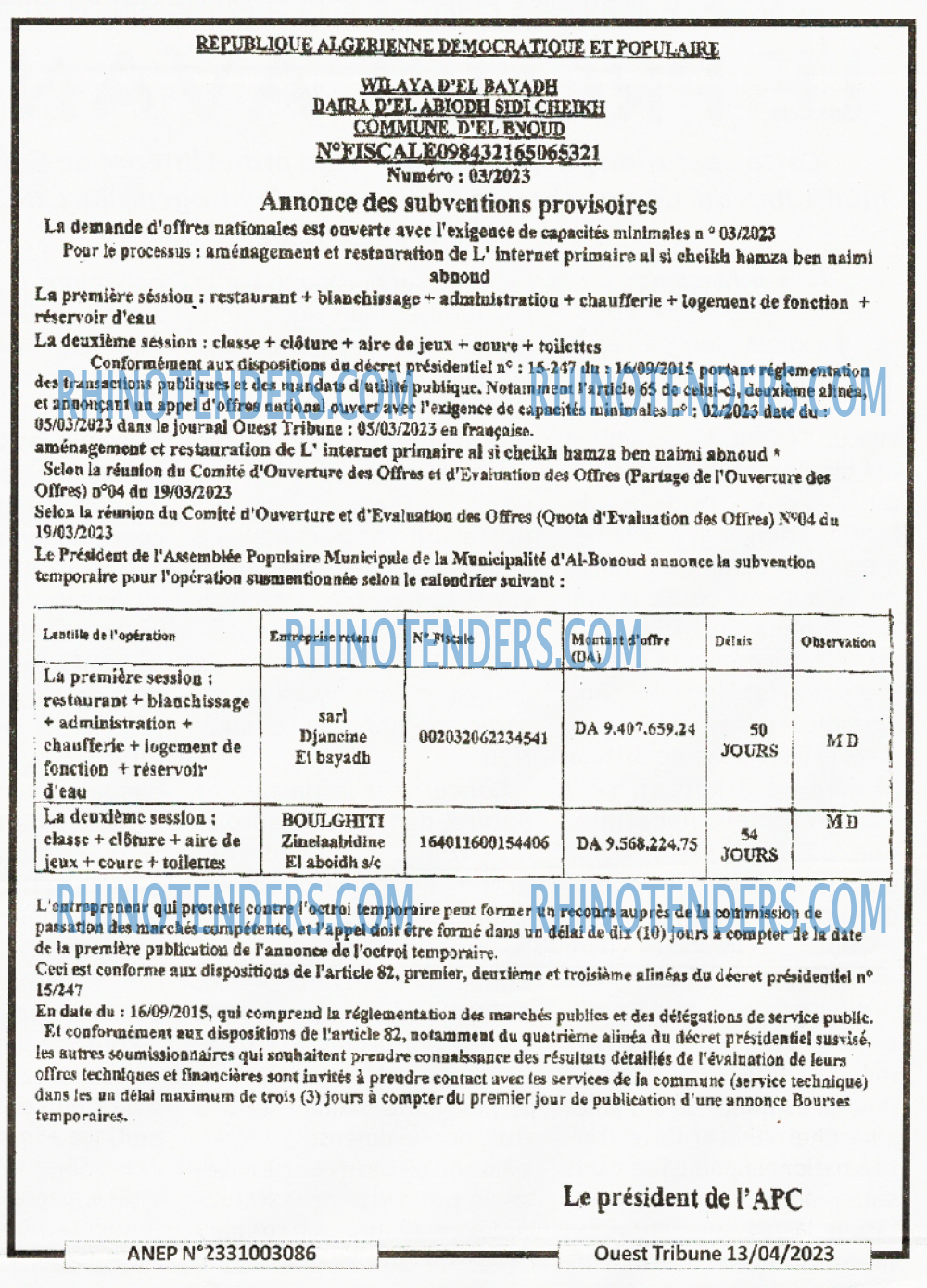 CAP OUEST
