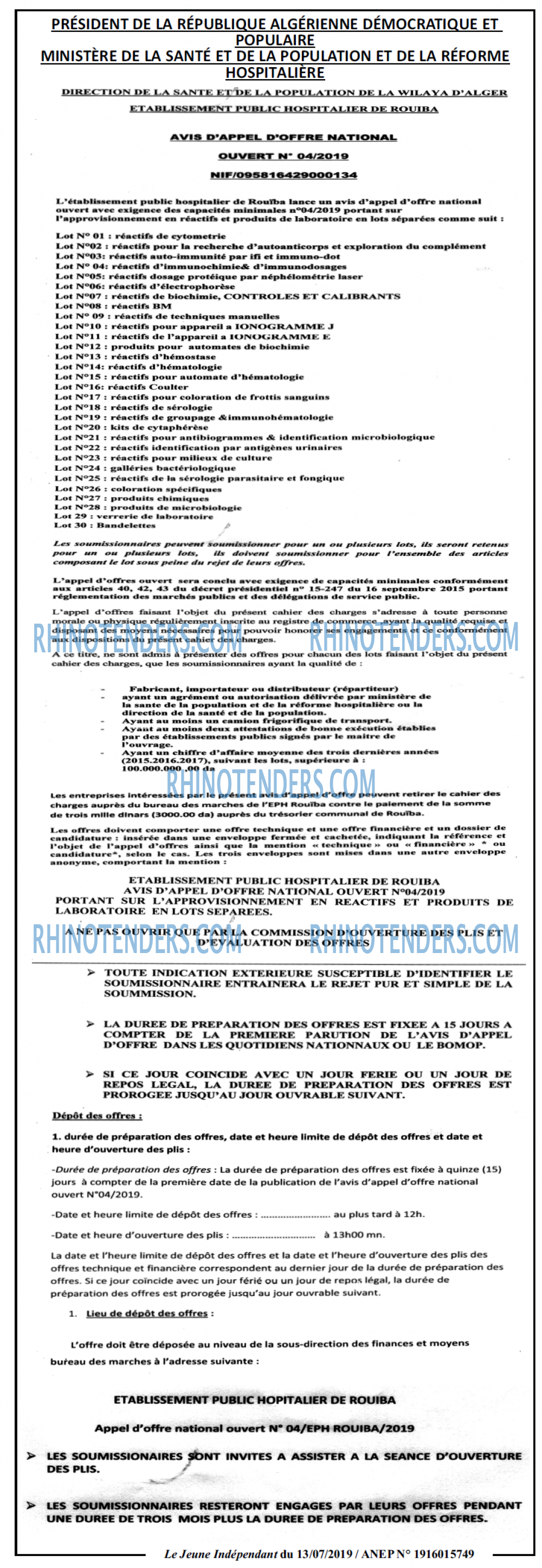 Jeune Independant