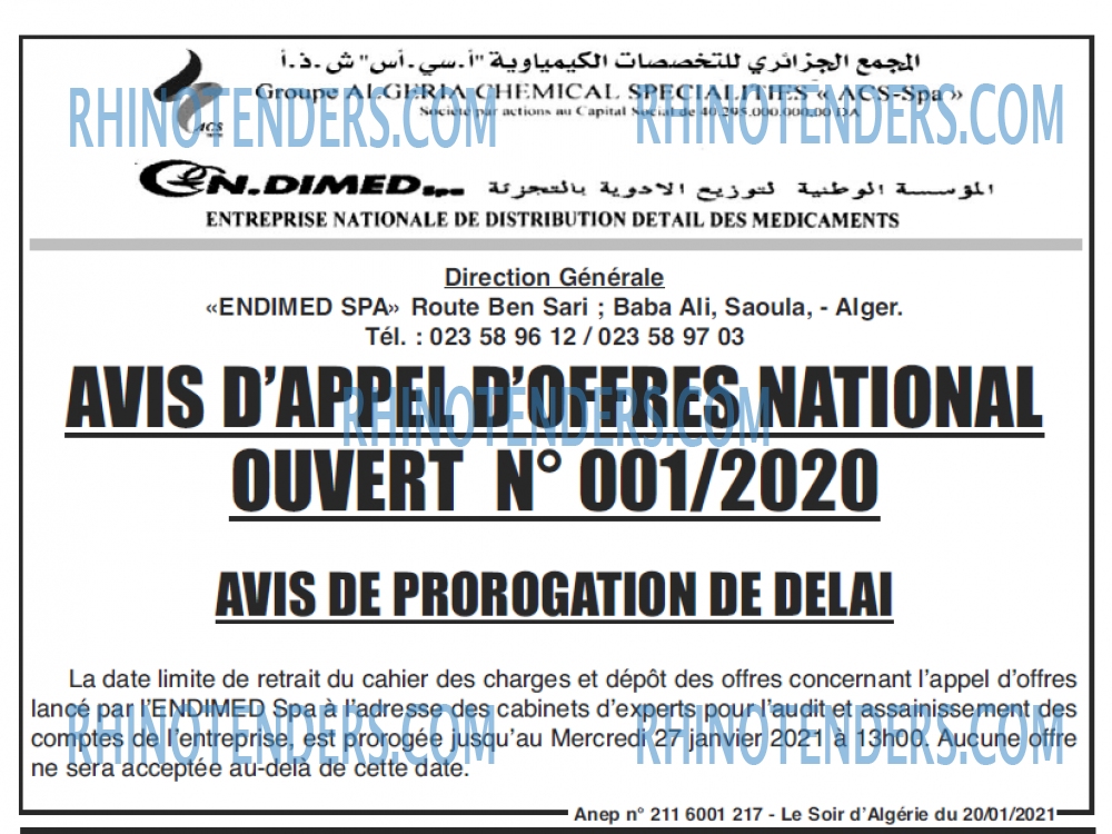 LE SOIR D'ALGERIE