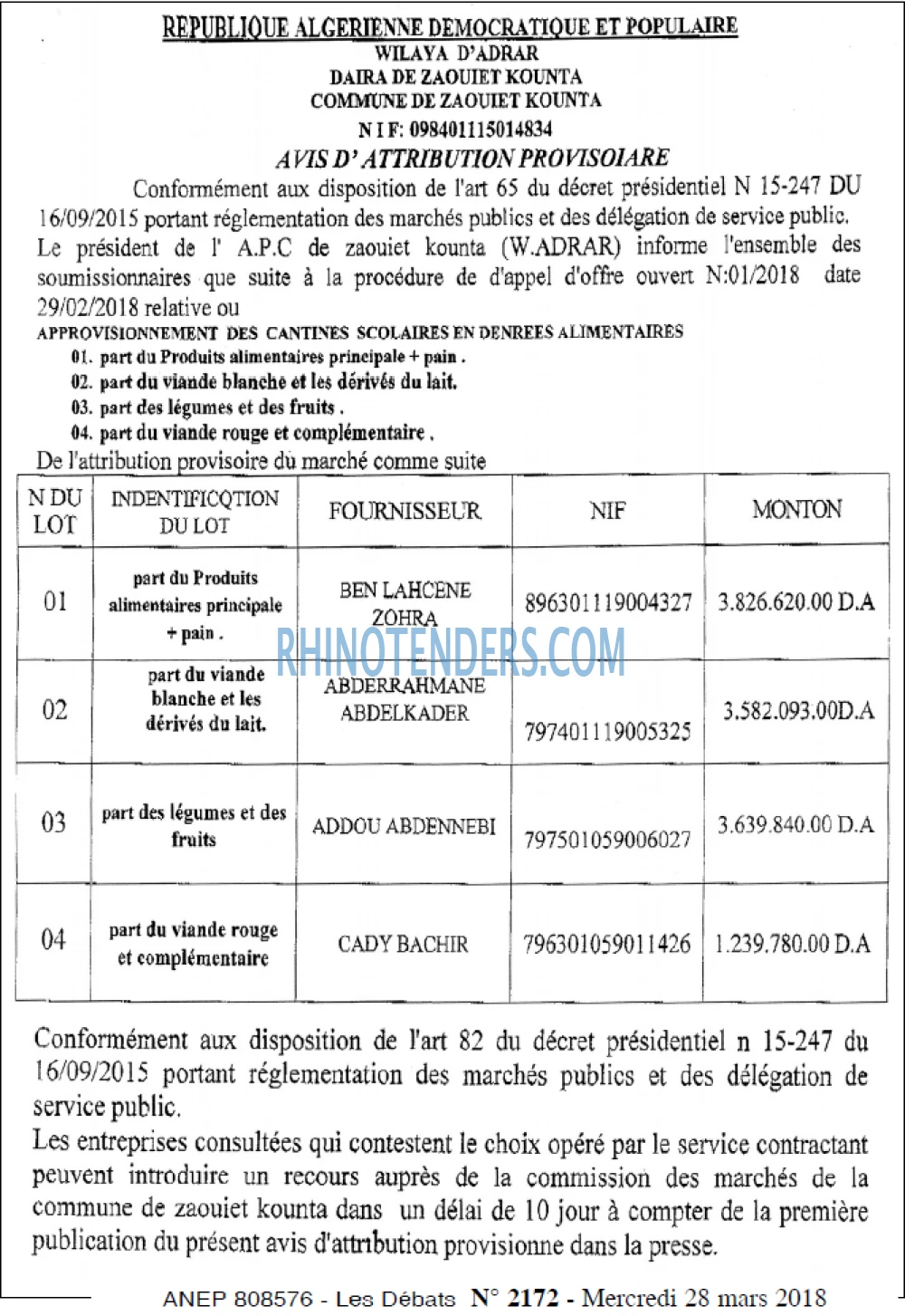 Les Debats