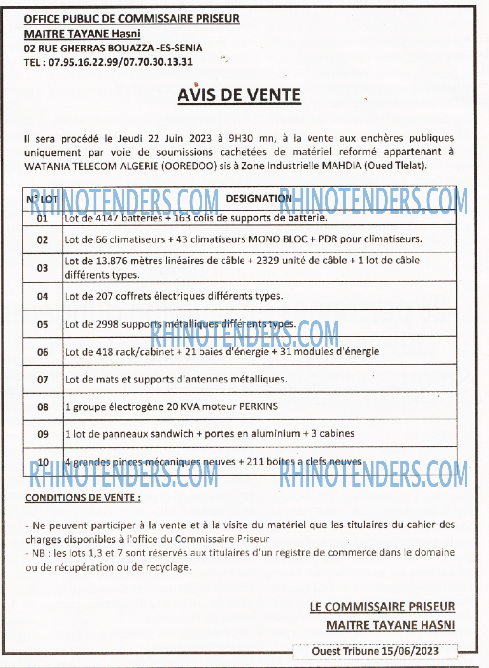 CAP OUEST
