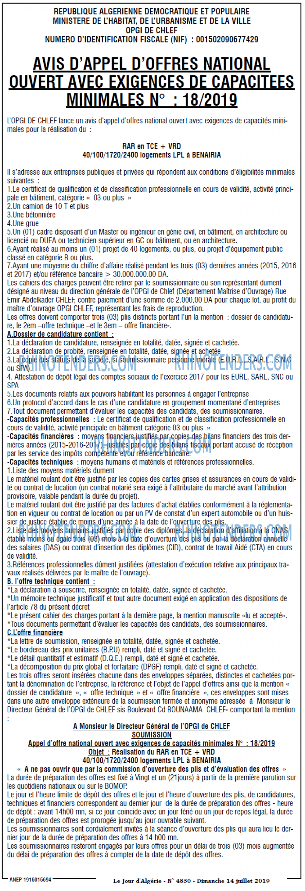 Le Jour d'Algérie