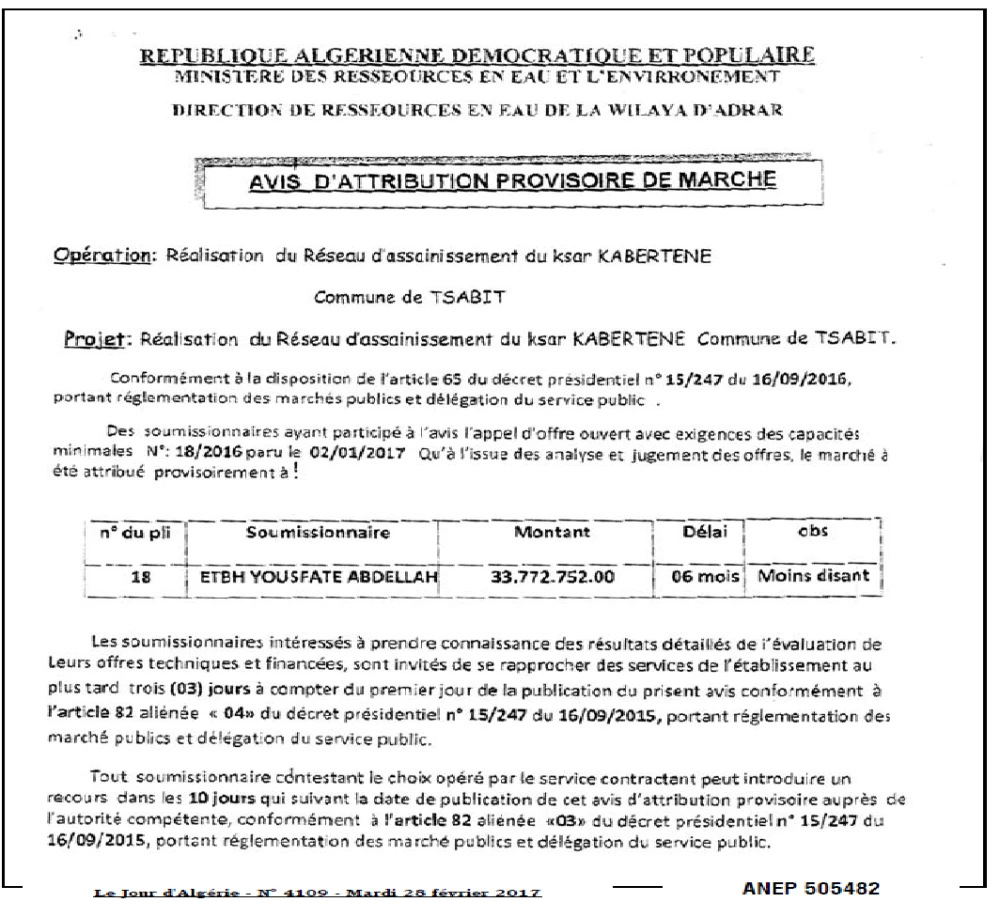 Le Jour d'Algérie