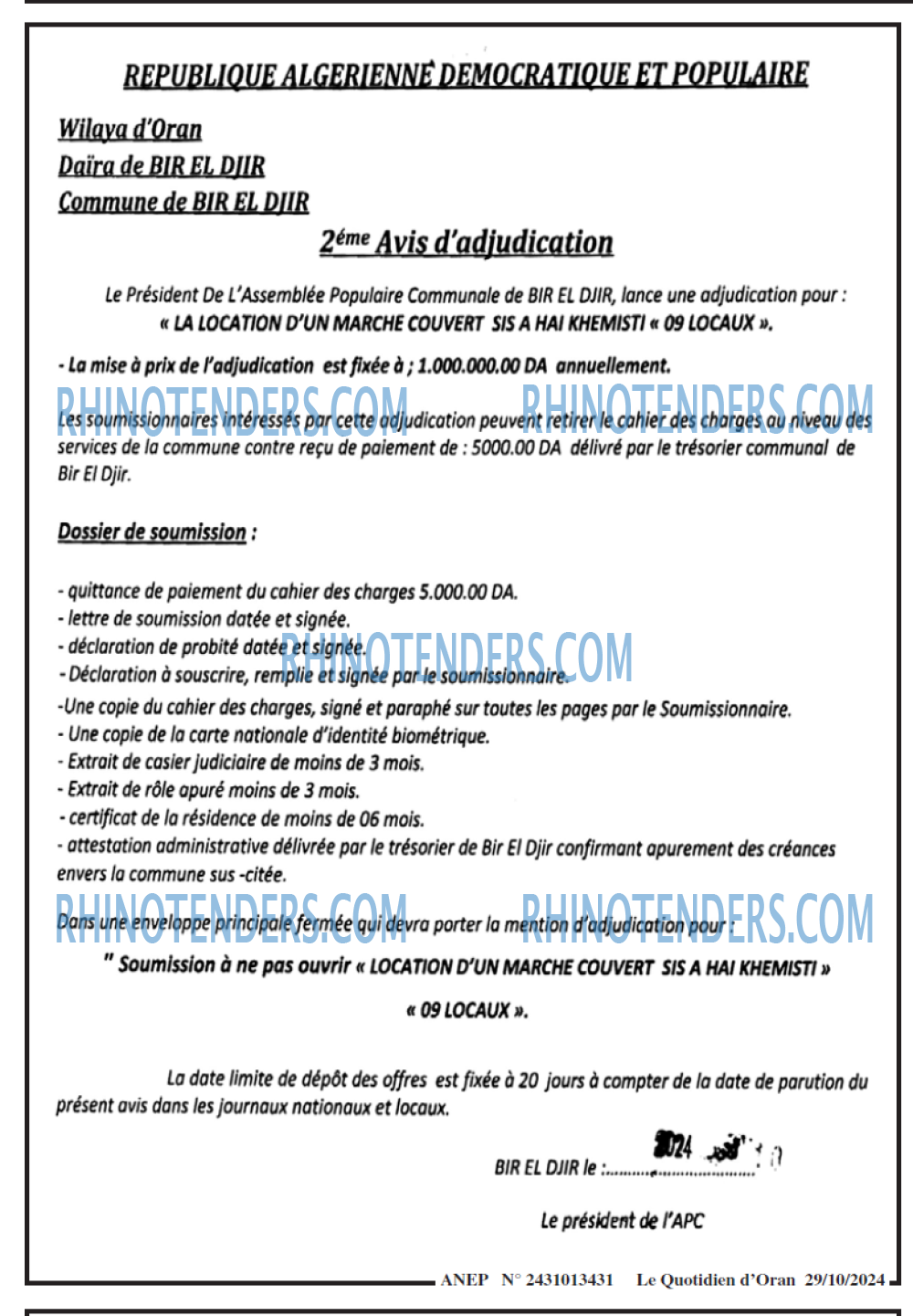 Le Quotidien d'Oran