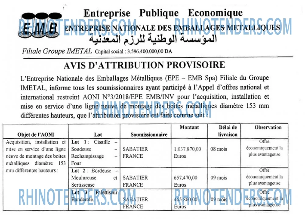 LE SOIR D'ALGERIE