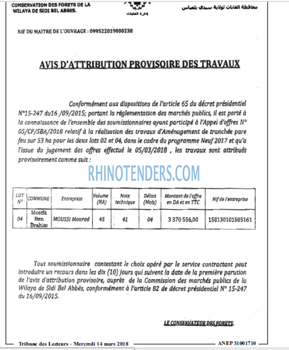 TRIBUNE DES LECTEURS
