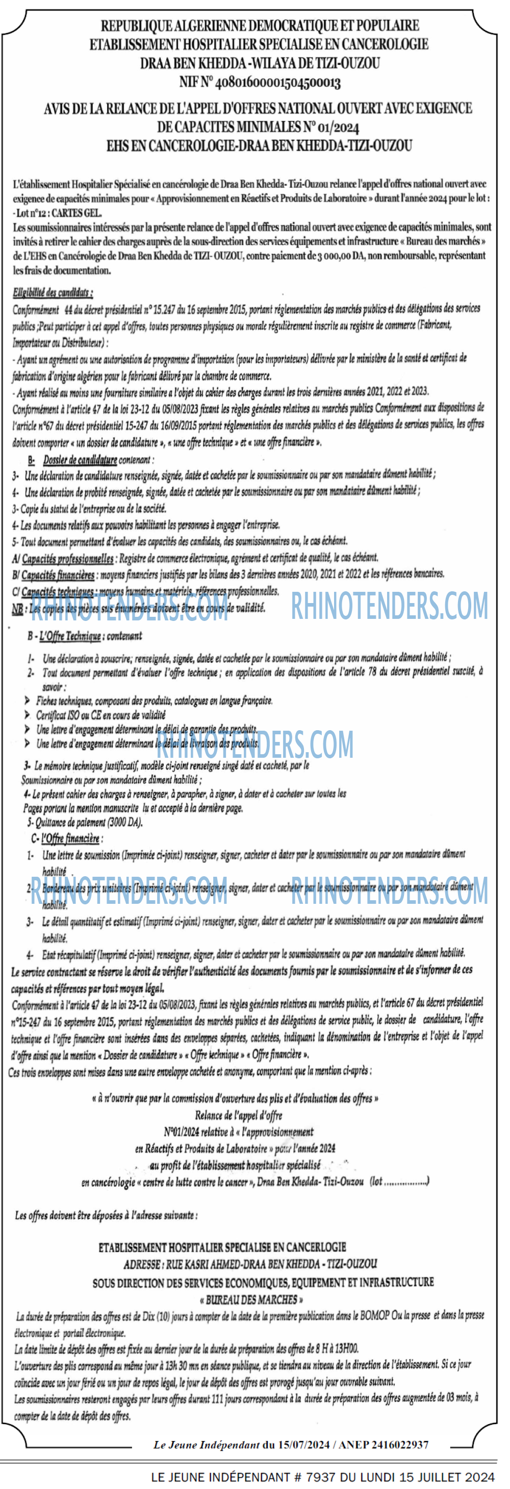 Jeune Independant