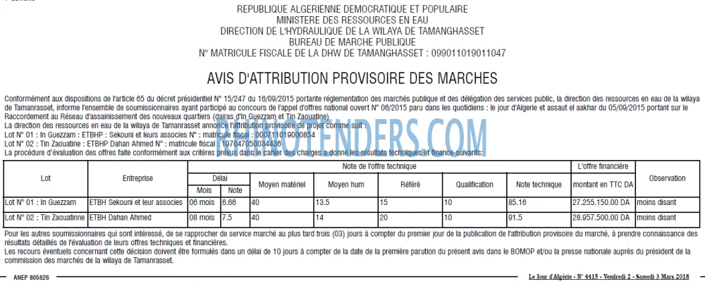 Le Jour d'Algérie