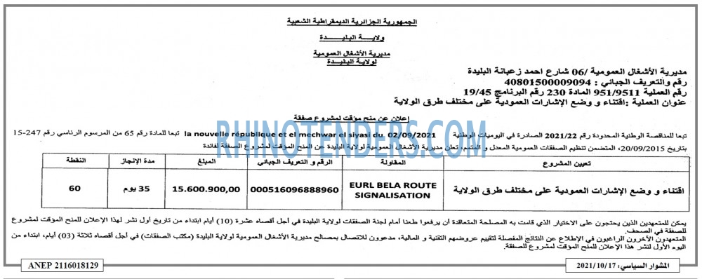 المشوار السياسي
