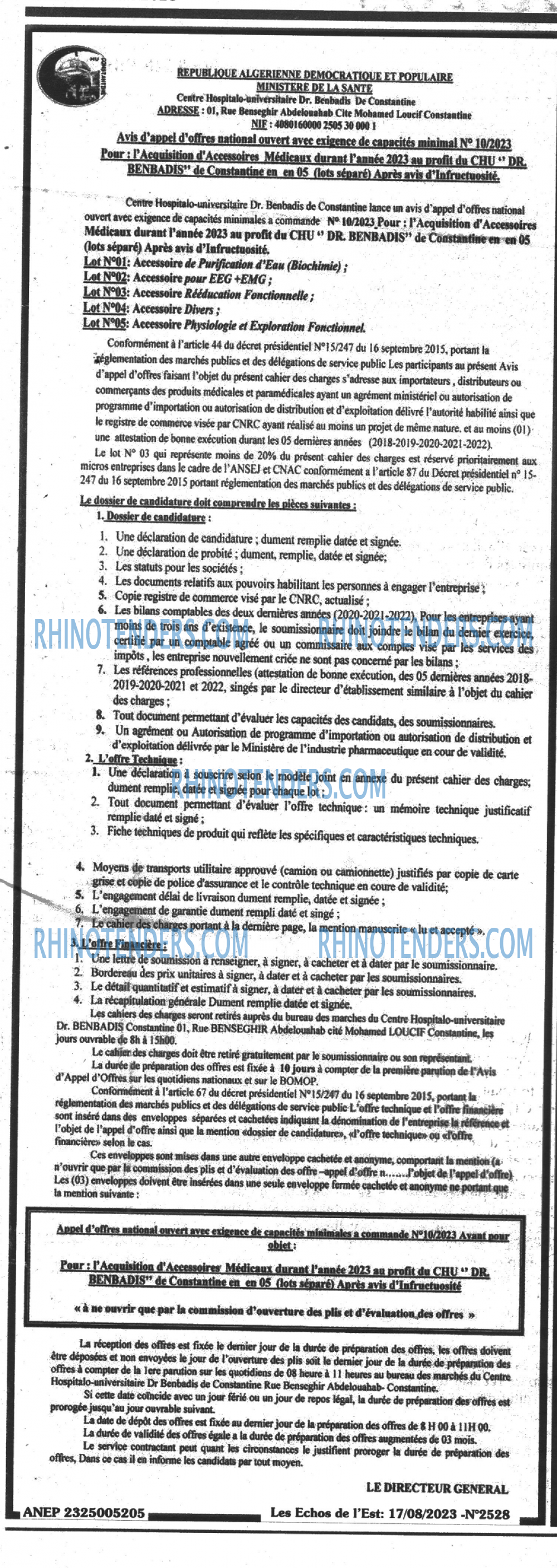 Les Echos de l'Est