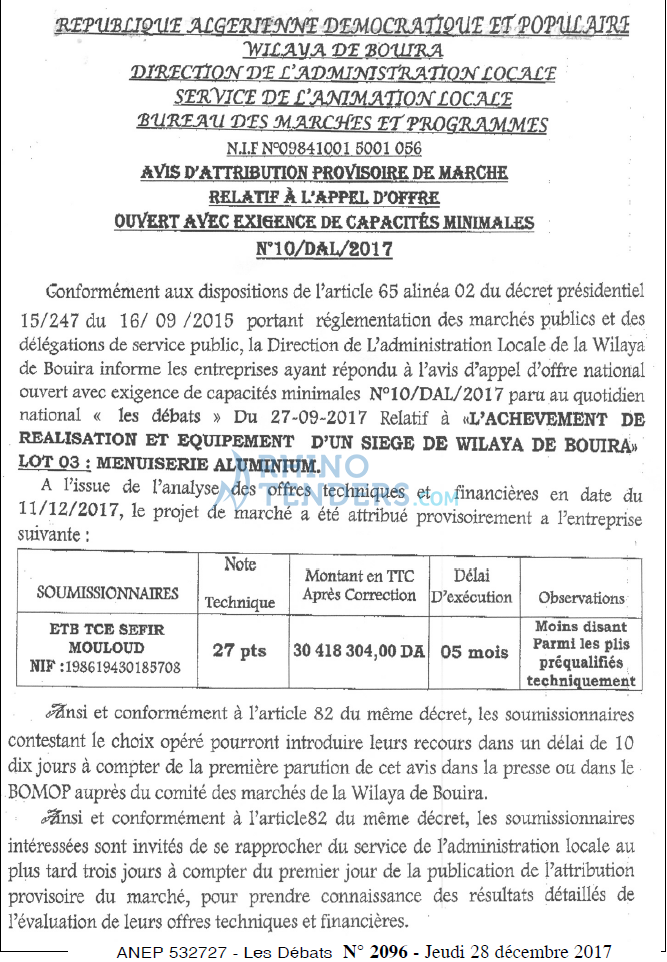 Les Debats