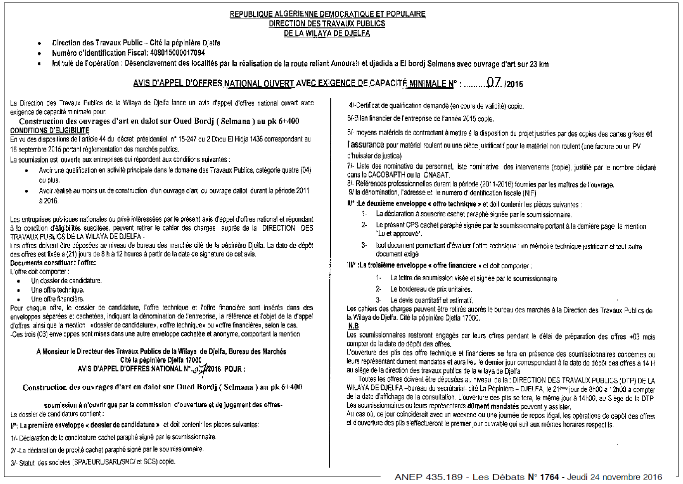 Les Debats