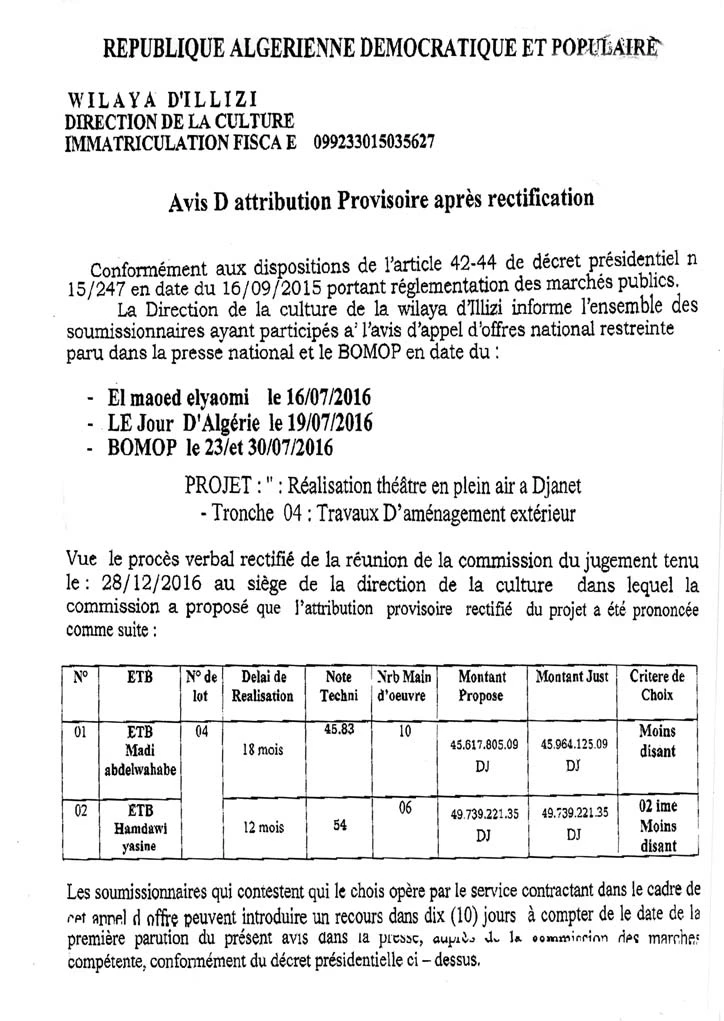 Le Jour d'Algérie