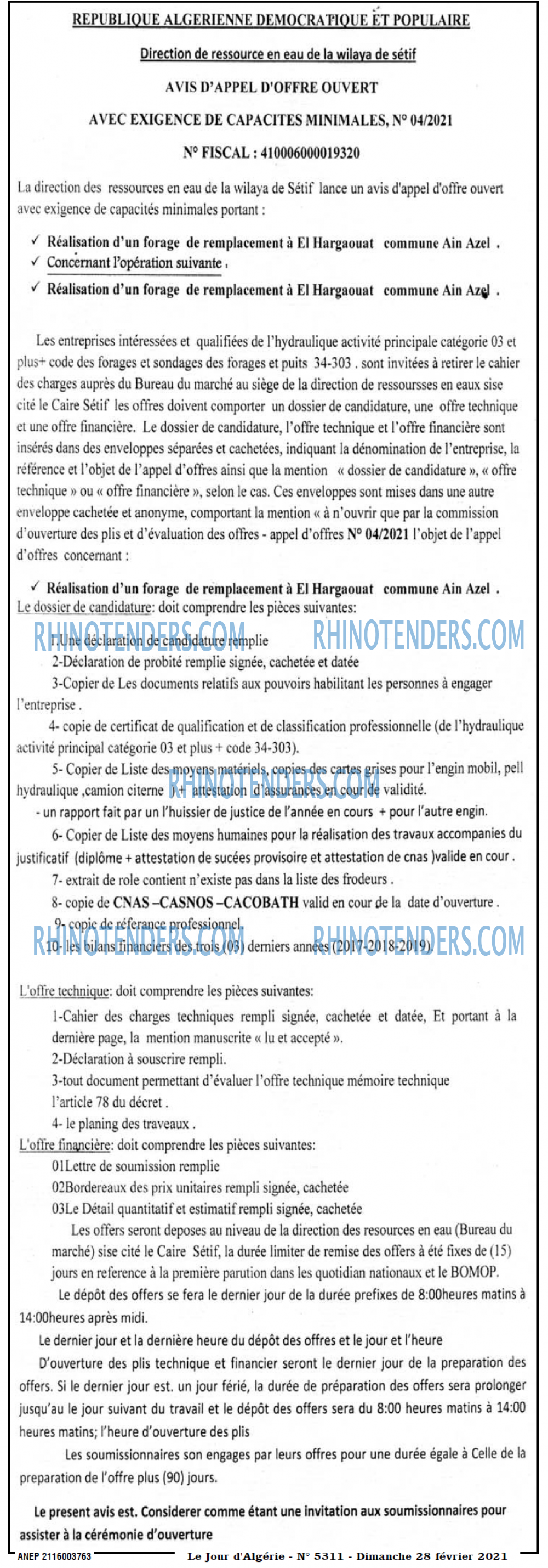 Le Jour d'Algérie