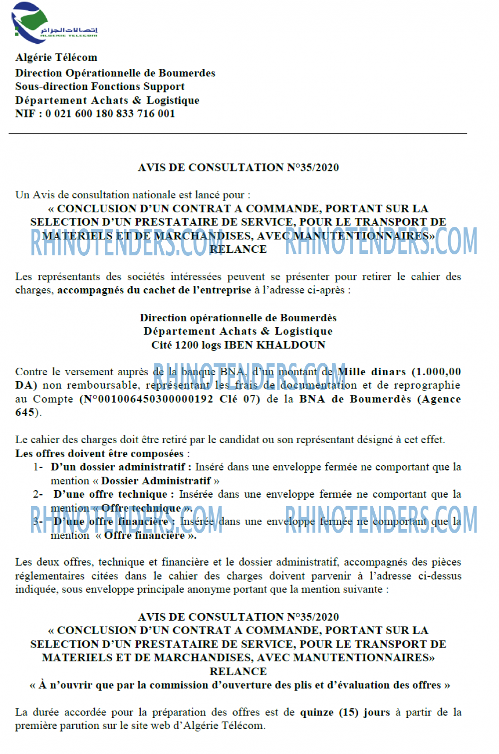 Algérie Télécom