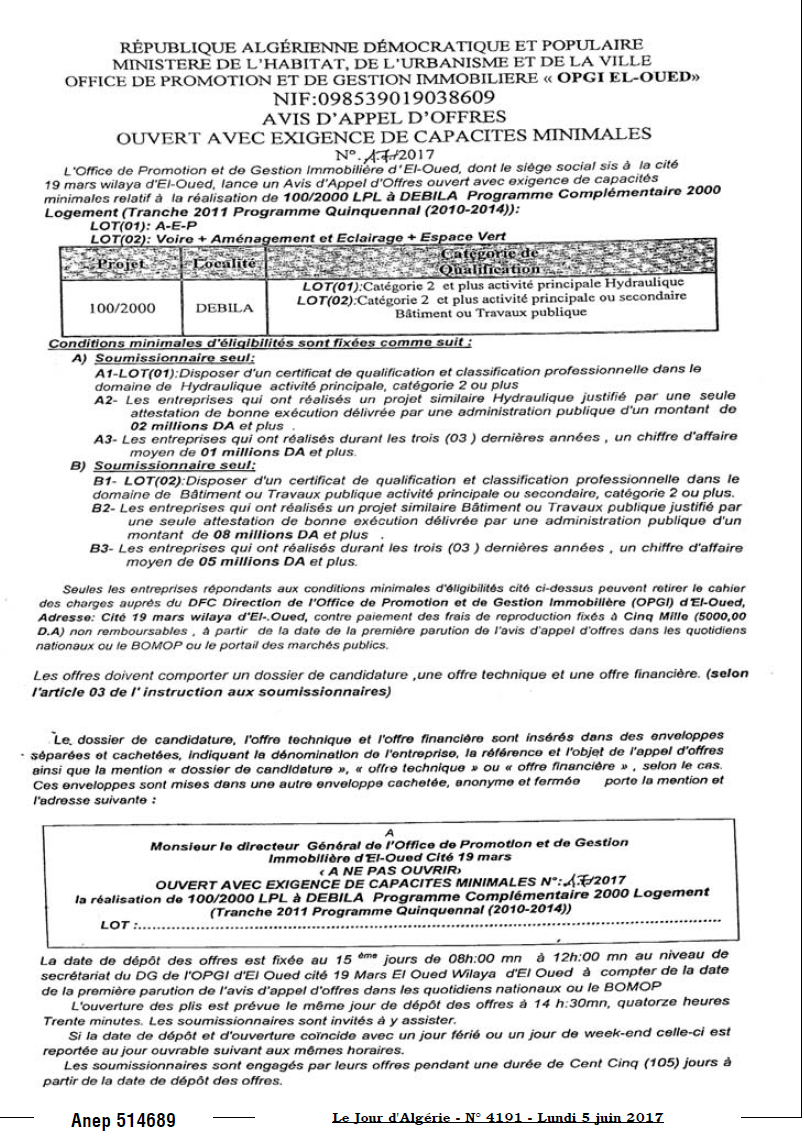 Le Jour d'Algérie