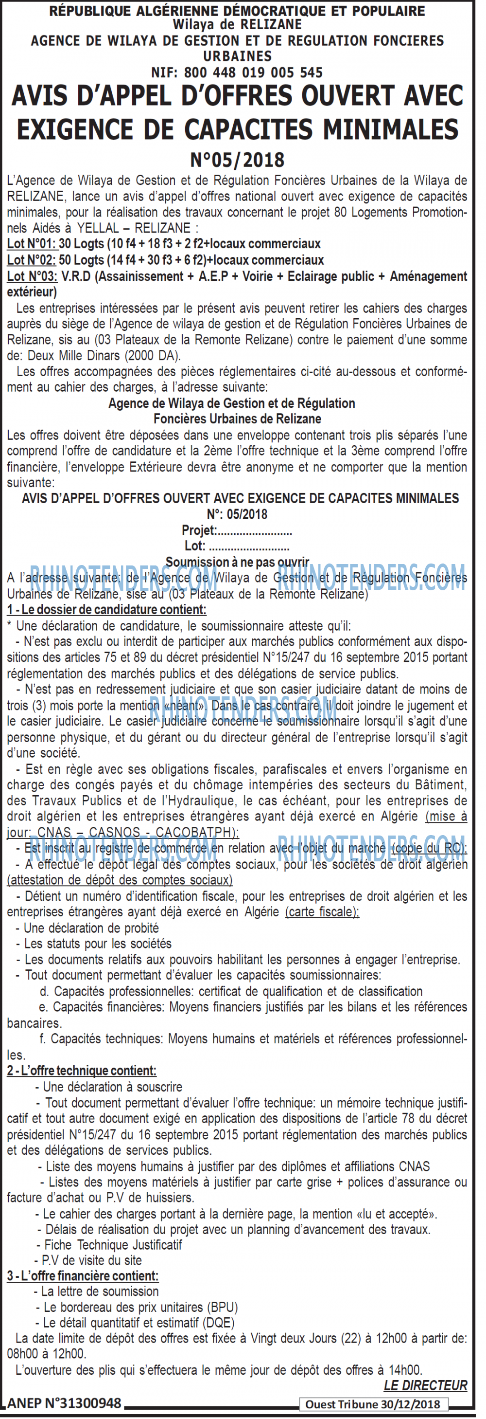 ouest TRIBUNE