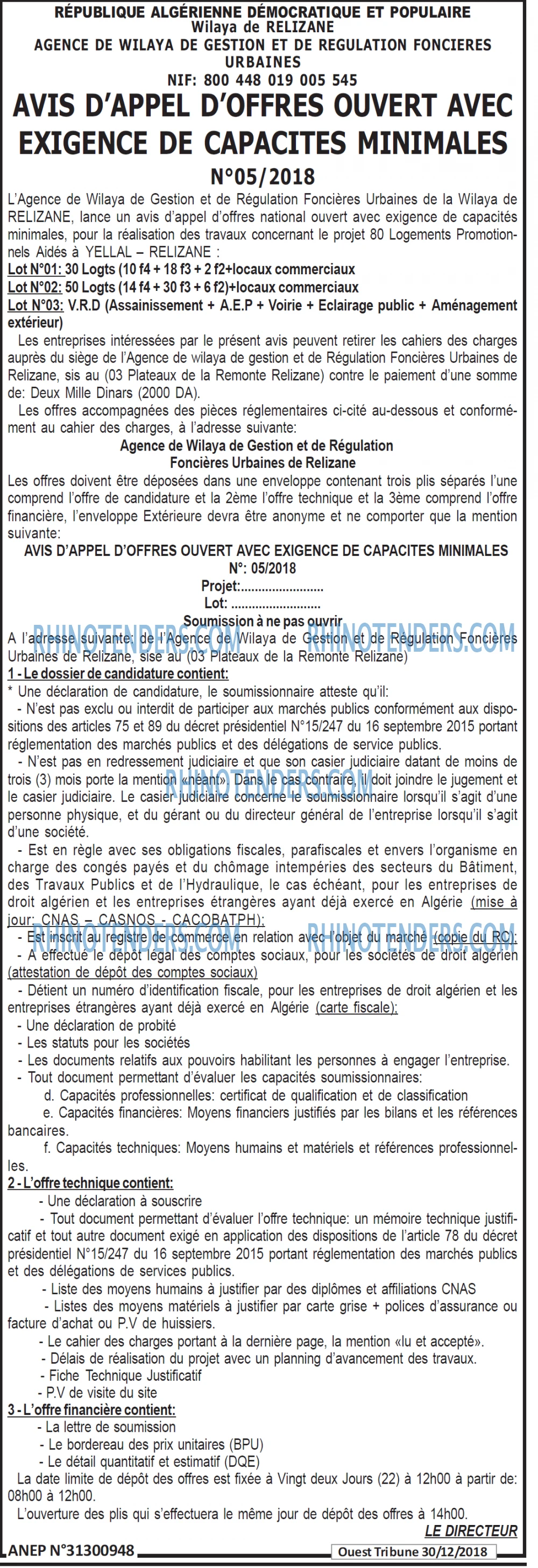 ouest TRIBUNE