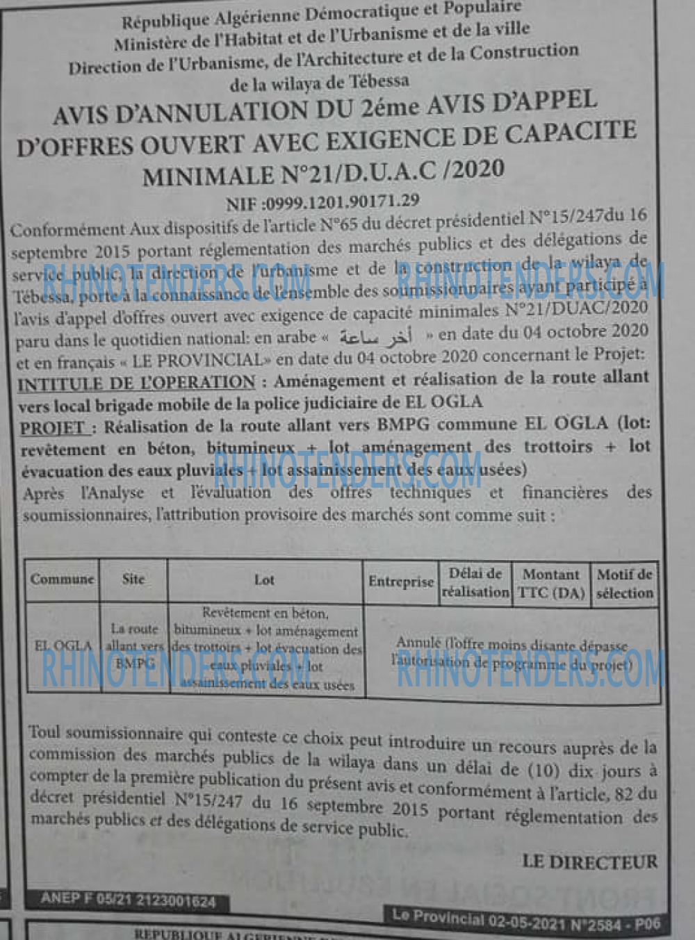 LE PROVINCIAL