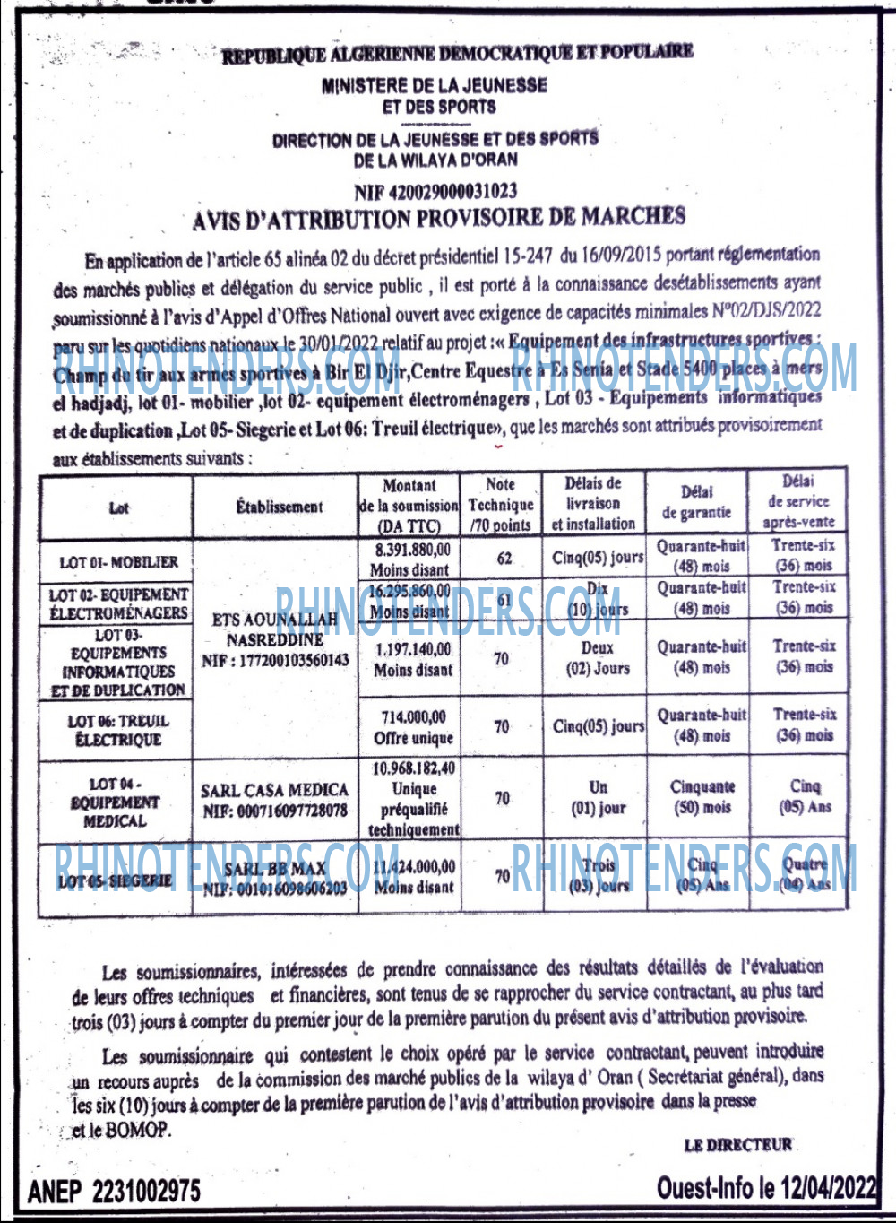 OUEST INFO