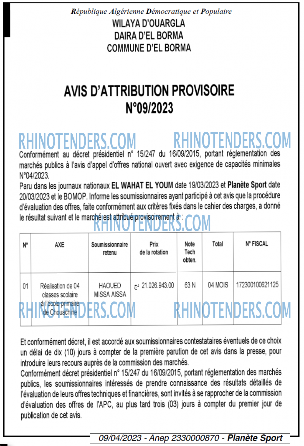 PLANETE SPORT