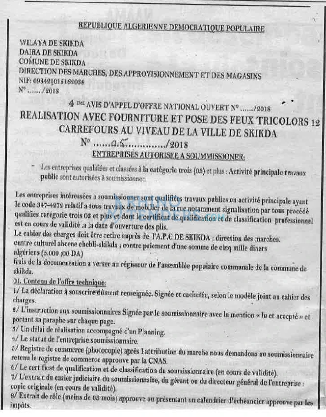 Le Courrier d'Algerie