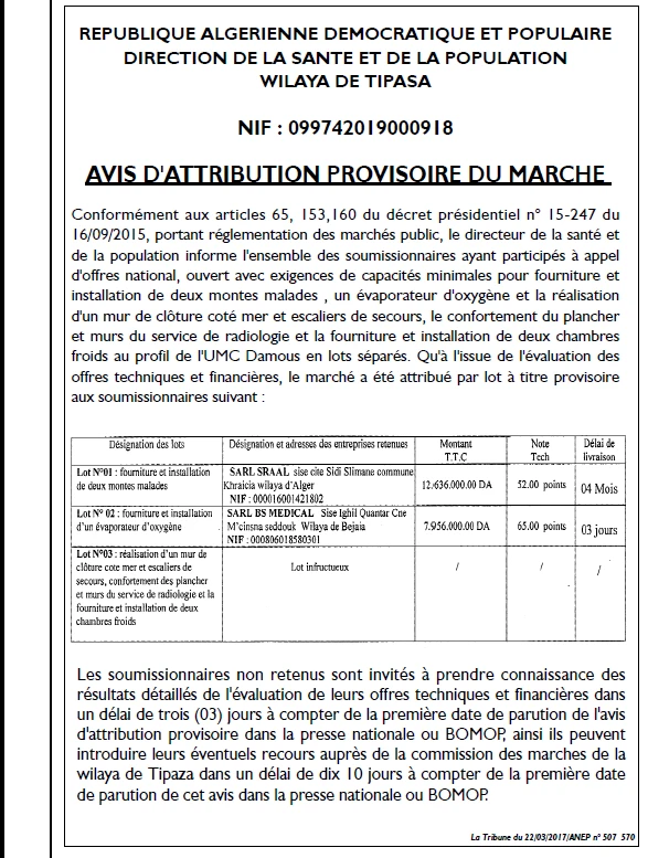 La Tribune