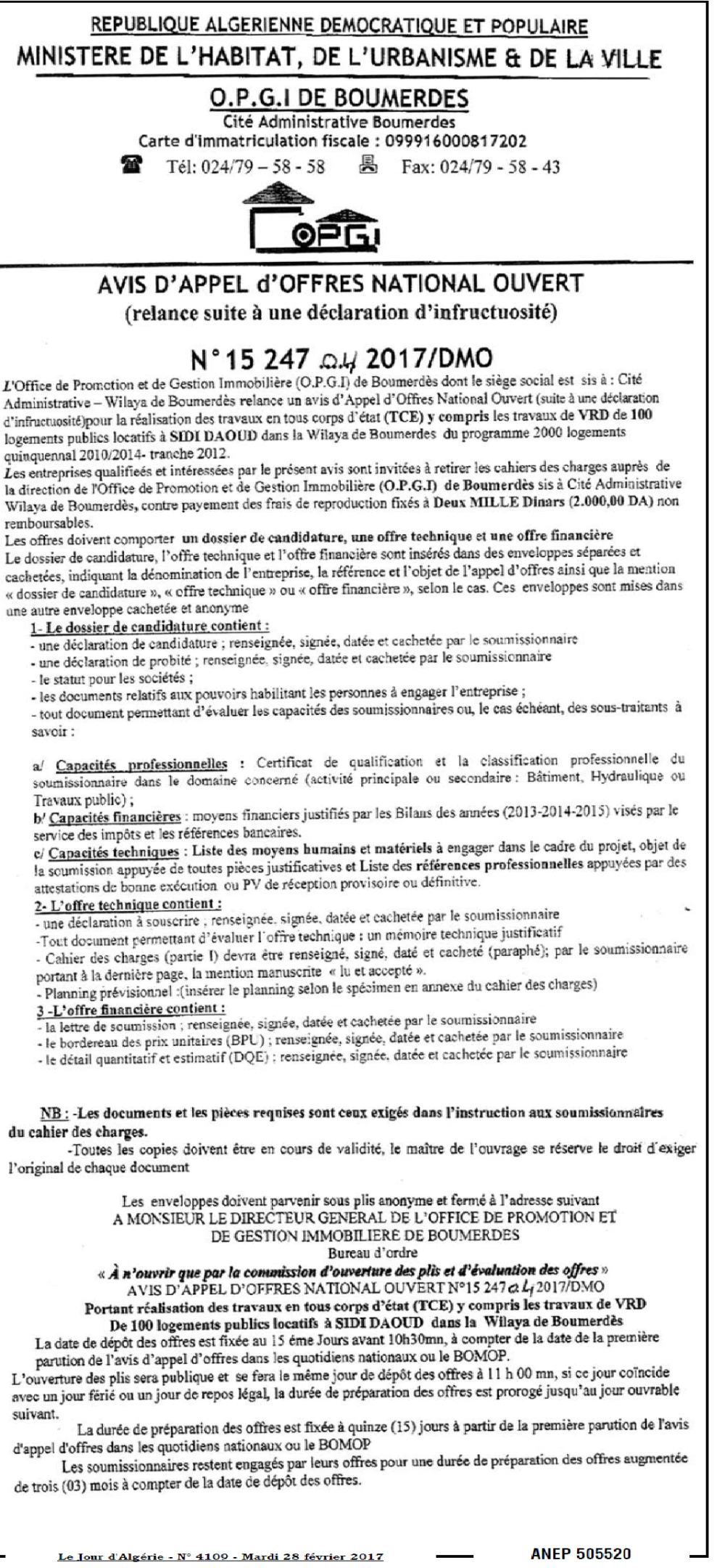 Le Jour d'Algérie
