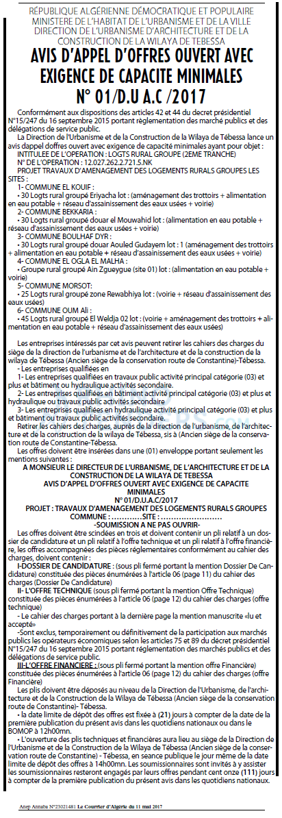 Le Courrier d'Algerie