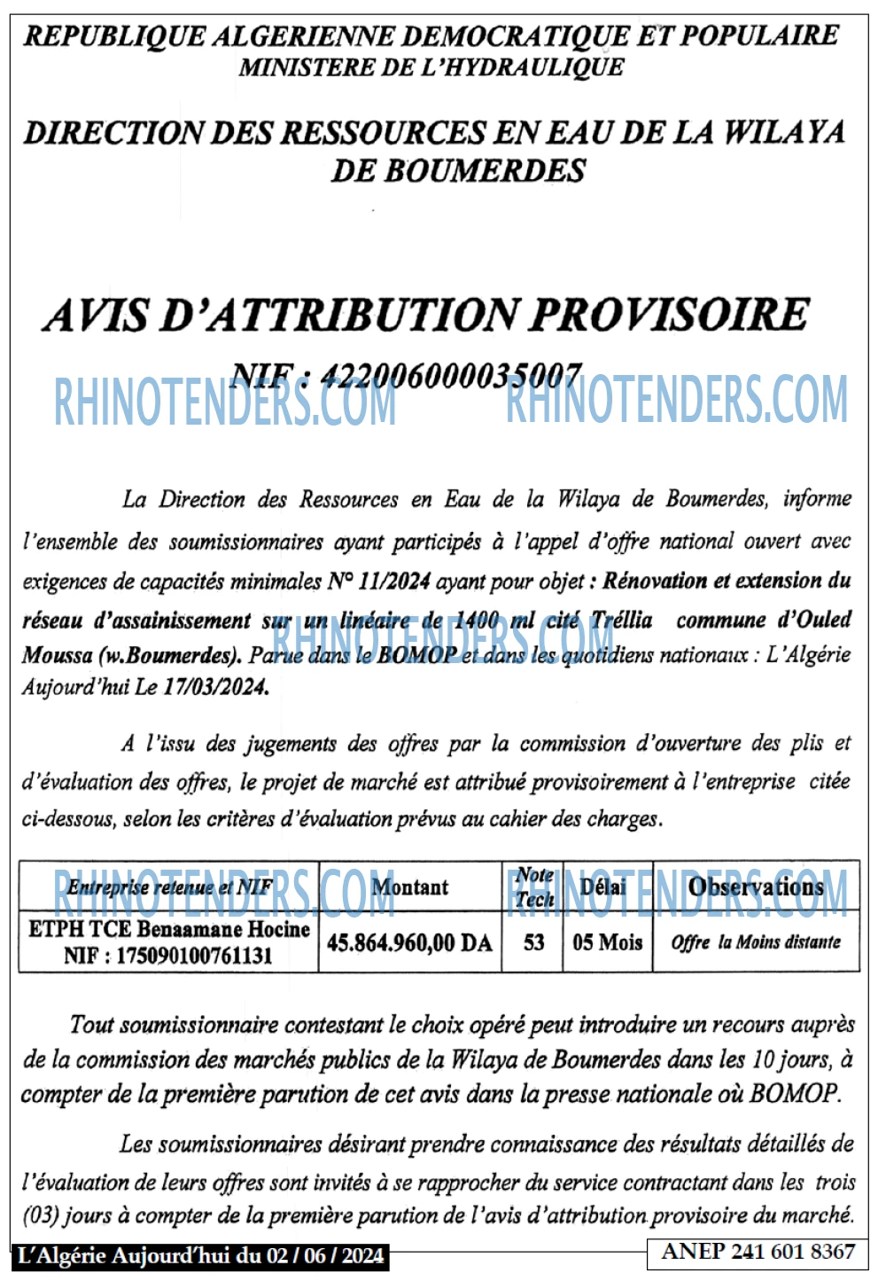 Aujourd'hui