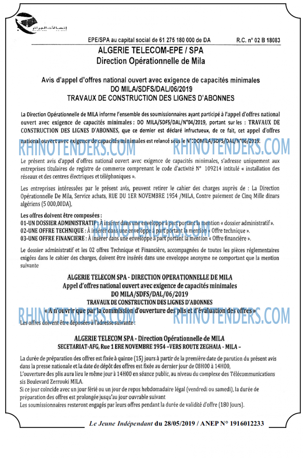 Jeune Independant