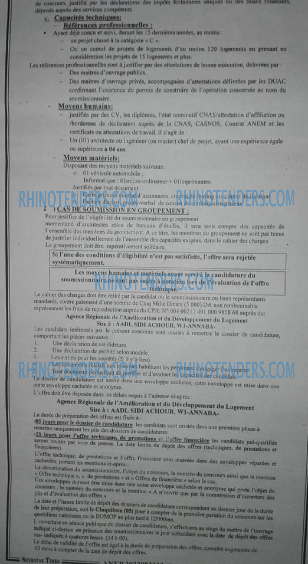 SEYBOUSSE TIMES