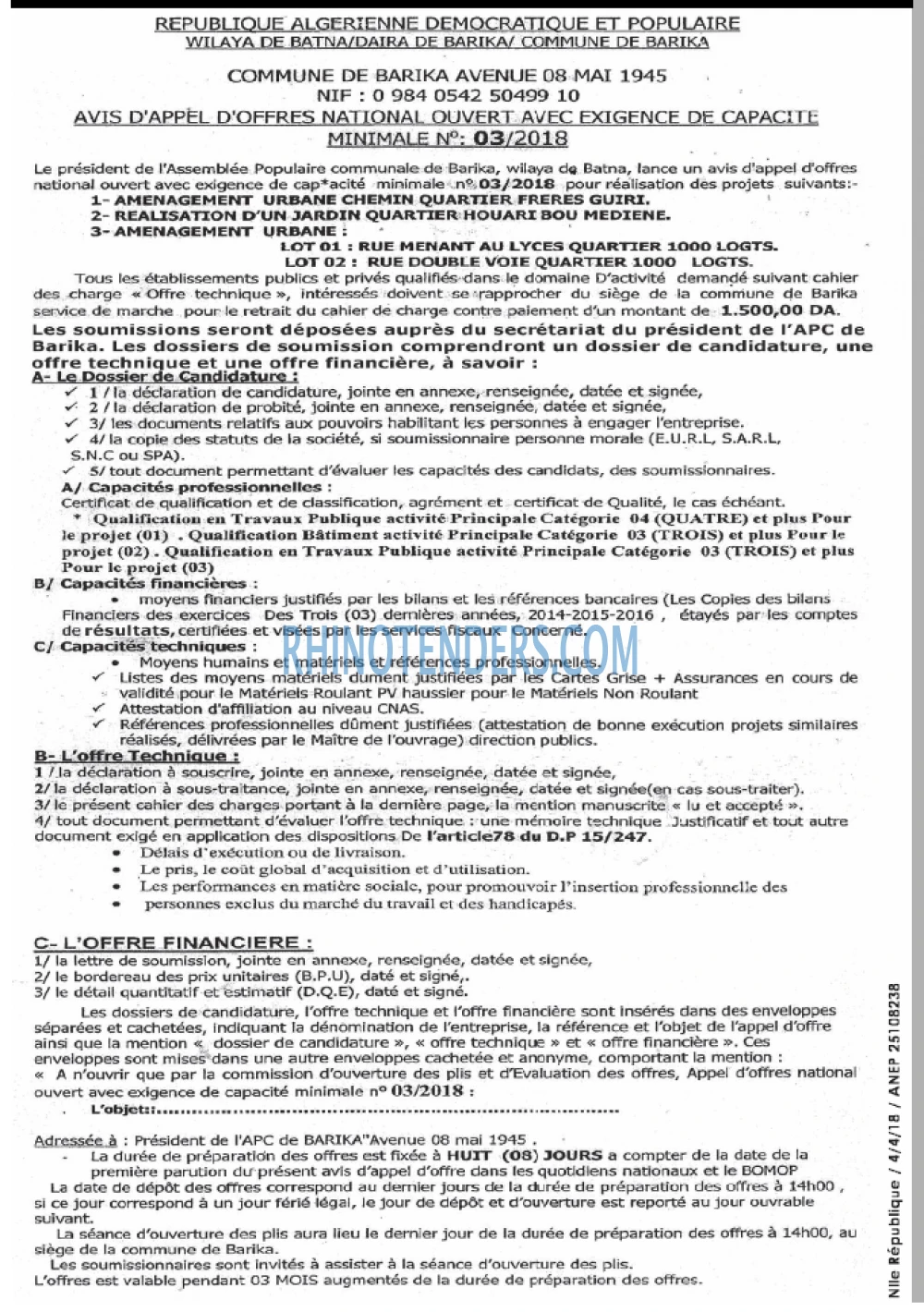 NOUVELLE REPUBLIQUE