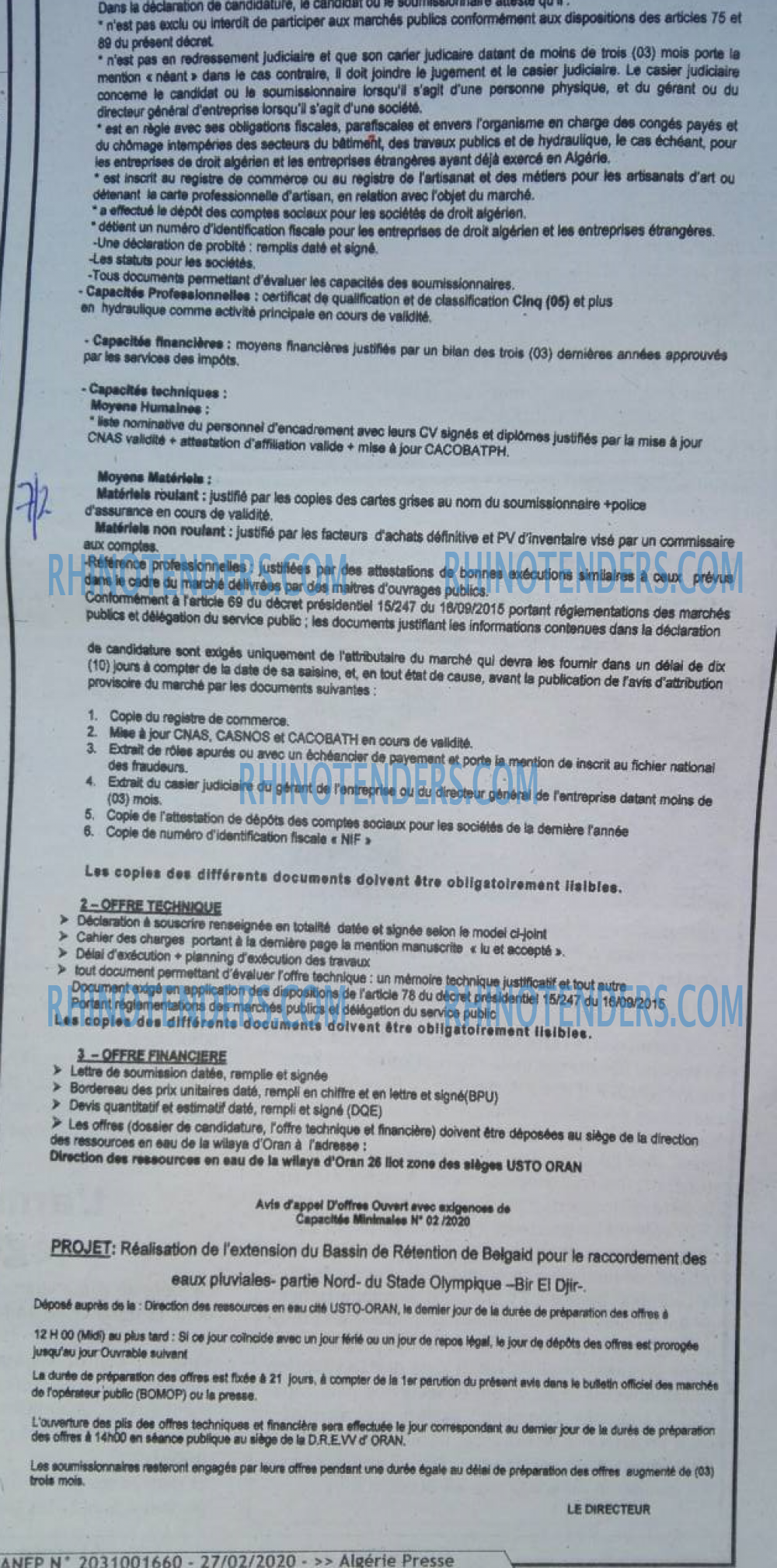 ALGERIE PRESSE