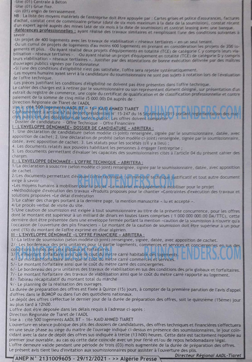 ALGERIE PRESSE